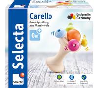 Selecta - Giocattolo da afferrare “Carello”, in legno, 12 cm, 61061