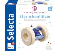 Selecta - Giocattolo da afferrare con sonaglio “Sternchenflitzer”, blu, 10 c