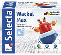 Selecta - Giocattolo da afferrare e oscillante “Wackel Max”, in legno, 61066
