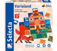 Selecta - Gioco di carte “Varialand” in legno, 63021
