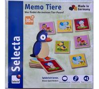 Selecta Gioco E Puzzle Memo Animali Gioco Da Tavolo Giocattolo In Legno 63023