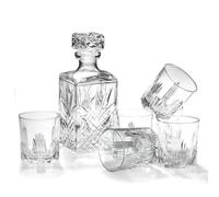 Bormioli Rocco Selecta Set Whisky 6 Bicchieri + Bottiglia