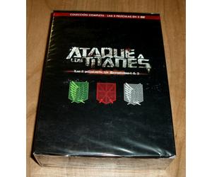 SELECTA VISION ATAQUE A LOS TITANES Collezione Completa 3 DVD Nuovo R2