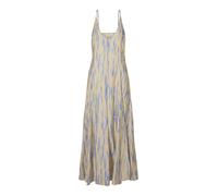 SELECTED Abito estivo beige / blu denim Donna SELECTED 40 beige / blu denim