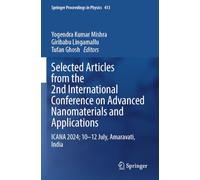 Selected Articles from the 2nd International Conference on Advanced Nanomaterials and Applications: ICANA 2024; 10-12 July, Amaravati, India: 413