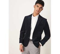 Selected - Blazer monopetto blu navy in velluto a coste 46
