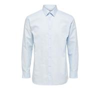 Selected Blue Cotton Dress Shirt - IT44 | S