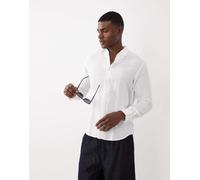 Selected Homme LS Classic Noos - Maglia a Maniche Lunghe da Uomo, Bianco, L