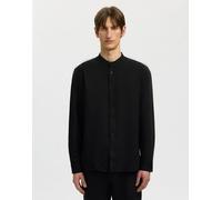 Selected - Camicia a maniche lunghe nera-Nero M
