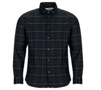 Selected Camicia a maniche lunghe SLHSLIMOWEN-FLANNEL SHIRT LS NOOS in Marine EU M