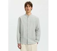 Selected - Camicia a maniche lunghe verde balsamo XL