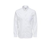 Selected Regrick Oxford Flex Long Sleeve Shirt Bianco L Uomo