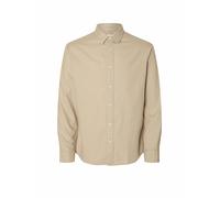 SELECTED Camicia di flanella slim fit SLHSLIMOWEN crema | L