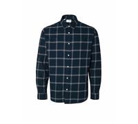SELECTED Camicia di flanella slim fit SLHSLIMOWEN grigio | M