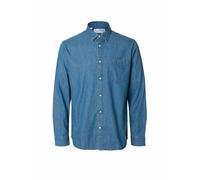 SELECTED Camicia di jeans SLHREGCARLO blu | S