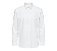 SELECTED HOMME Slhregethan-Maglietta LS Classic B Noos Camicia, Bianco, XXL Uomo