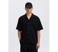 Selected - Camicia giacca nera-Nero XXL