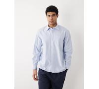 Selected - Camicia Oxford a maniche lunghe in 100% cotone blu a righe M