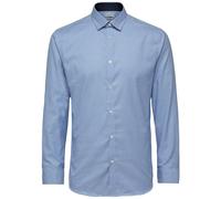 SELECTED Camicia 'SHDoneNew-Mark' blu / bianco Uomo SELECTED S blu / bianco