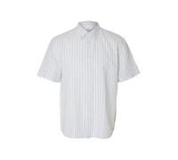 SELECTED Camicia 'SLHCLAY' blu fumo / bianco Uomo SELECTED S