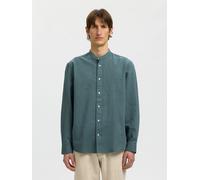 SELECTED Camicia 'SLHClay' smeraldo Uomo SELECTED M