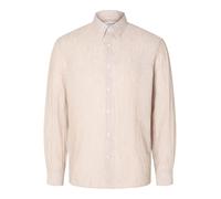 SELECTED Camicia 'SLHKylian' greige Uomo SELECTED L