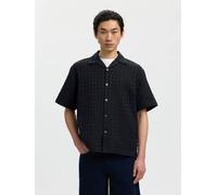 Selected - Camicia a maniche corte nera-Nero L
