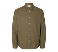 SELECTED Camicia 'SLHSLIMOWEN' oliva Uomo SELECTED L oliva
