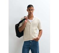 Selected cardigan leggero in maglia con bottoni beige-Neutro S