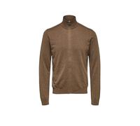 Selected Berg Full Zip Sweater Marrone 2XL Uomo