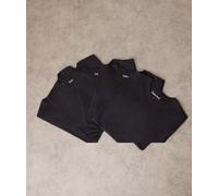 Selected Cormac Short Sleeve T-shirt 5 Units Nero S Uomo