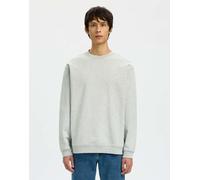 Selected - Felpa grigio chiaro mélange XL