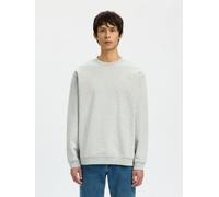 Selected - Felpa grigio chiaro mélange XL