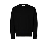 SELECTED Felpa 'SLHLUKE' nero Uomo SELECTED M