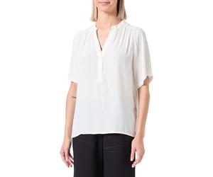 SELECTED FEMME Camicetta da Donna Slfsusie-mivia SS Top Noos Manica Corta, Bianco, 40