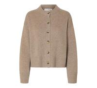 SELECTED FEMME Cardigan da Donna Slfcille LS Knit O-Neck Noos, Irish Cream, M