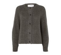 SELECTED FEMME Cardigan Long-Sleeved Medium Grey Melange XL Medium Grey Melange XL