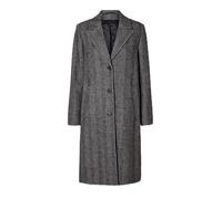 SELECTED FEMME Long Coat Herringbone Black 42 Black 42