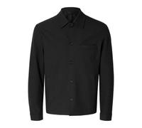 SELECTED FEMME Overshirt Slhreg-Robert-Maglietta Oversize Noos, Nero, XL Uomo