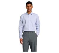 SELECTED HOMME Camicia blu colomba / bianco, Taglia L