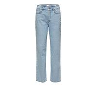 SELECTED FEMME SLFALICE-N HW Wide LON Sky Blue JEA Noos, Mix Blu Chiaro, 30W x 32L Donna
