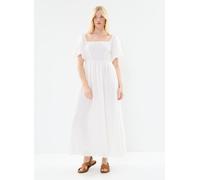 Selected Femme - Slfanelli 3/4 On Off Ankle Dress B Bianco - Abbigliamento 36 Bianco