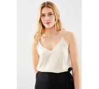 Selected Femme - Slfconstanza Cupro Strap Top B Beige - Abbigliamento 38 Beige