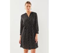 Selected Femme - Slfdamina 7/8 Aop Dress B Noos Nero - Abbigliamento 34 Nero