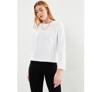 Selected Femme - Slfessential Ls Boxy Tee Noos Bianco - Abbigliamento XS Bianco