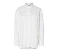 SELECTED FEMME Slfester LS Oversize Shirt Noos, Bianco, 48