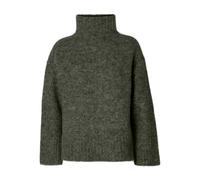 SELECTED FEMME Slfgabriella LS Knit High Neck Noos, Deep Depths, M