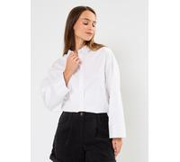 Selected Femme - SLFJODY LS PEARL BUTTON SHIRT B Bianco - Abbigliamento 38 Bianco