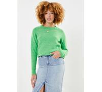 Selected Femme - Slflulu Ls Knit O-Neck B Noos Verde - Abbigliamento XS Verde