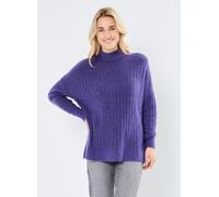 Selected Femme - SLFMALINE LS KNIT HIGH NECK NOOS Viola - Abbigliamento L Viola
